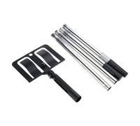 Multiple Angles Paint Guard Stand Holder Clamps Set with Extension for Elevates Surfaces Home Project Painters Decorator Protective Sprayer Clamps