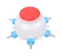 Multiple Animal Feeding Bottles with 6 Hanging Nipples Design Farm Animal Accessories for Lamb Pig