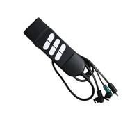 Multiple Brand Compatible Lift Chair Remote 6 Key Handheld Unit 5 Pin Connector Rugged ABS Material Housing Design