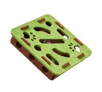 Multiple Cats Enrichment Puzzle Toy With Compartments Felt Construction Teaser Activity Mental Stimulation Play Box Cats Enrichment Maze