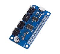 Multiple Channel Servo Driver Module with ESDs Protections for Industrial Automation and STEMs Education ESDs Security Motor Board