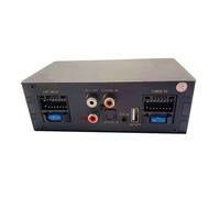 Multiple Channel Vehicle Stereo Amplifier with HiFi Output & Efficient Heat Dissipation Suitable for Home Theaters Setups in Car DSP Stereo Systems