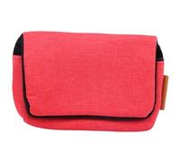 Multiple Color Cotton Camera Bag with Water Resistant Cloth for GR3 GR2 RX100 G9X G7X Camera Indoor Outdoor Photography, Red