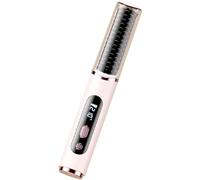 Multiple Color Hair Straightening Brush with Digital Temperature Observe 5 Modifiable Settings for Safe Large Fashion Financial Institutions Varieties
