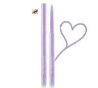 Multiple Colors Eyeliner Pencil, Long-Lasting Smudge-Proof Eye Liners, Gel Eyeliner for Mature Women, Quick-Dry Formula & 24hr Wear (09#Lilac Bloom)