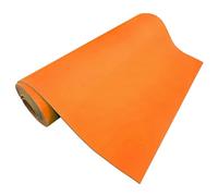 Multiple Colours Cork Board Roll Adhesive Backing, Customisable Cork Sheets for DIY Corkboard Wall, Bulletin Announcements Schedules Large Size Corksheet(Orange,1.22x2.46m/48x96.8in)