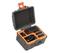 Multiple Compartment Organized Storage Case Carrying Box for Action Camera Accessories Waterproof Lightweight Easy Access Modern Protective Case