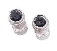 Multiple Cores Aviation Plugs & Socket with Gold Contacts Electrical Equipment Link Suitable for Complex Device Integration Industrial Electrical Link