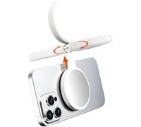 Multiple Corner Photography Light with Retractile Post and Break on Attractive Base for Smartphone Agreement Metal Attractive Fill Light