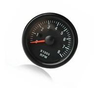 Multiple Cylinder Engine RPM Meter 12V Waterproof Gauge with Bright LED Display for Vehicles Automotive Engine Systems Tachometer