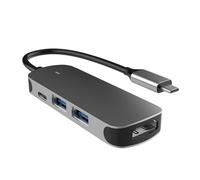 Multiple Device Compatible 4/6 Port USB 3.0 and Type-C Hub 5Gbps Quick Data Sync and Charge Adapter