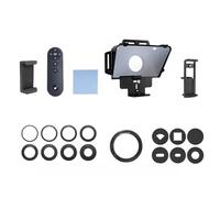 Multiple Device Criptdisplay Set for Live Broadcasts Video Firing Pliable Frame and Customizable Font Measurements Radio Criptdisplay for Public Speaking