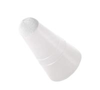 Multiple devices silicone fiber tip cover for stylus enhanced writing in meetings and drawings