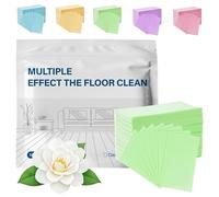 Multiple Effect The Floor Clean and Multi-Effect Floor Cleaning Sheets for Home Kitchen Mopping, Tile Wood Laminate Hard Surface Cleaning Pack, Convenient Daily Maintenance (Green-60Pcs)