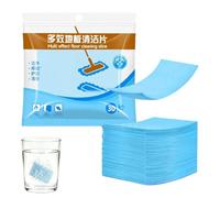Multiple Effect The Floor Clean,Floors Cleaning Tablets Multi-Surface Cleaner,Multi-Surface Floor Cleaning Tablets,For Hardwood,Tile,Laminate,Vinyl Floors,Tile Walls Bathrooms (blue,30pc (1 box))