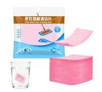 Multiple Effect The Floor Clean,Floors Cleaning Tablets Multi-Surface Cleaner,Multi-Surface Floor Cleaning Tablets,For Hardwood,Tile,Laminate,Vinyl Floors,Tile Walls Bathrooms (pink,30pc (1 box))