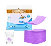 Multiple Effect The Floor Clean,Floors Cleaning Tablets Multi-Surface Cleaner,Multi-Surface Floor Cleaning Tablets,For Hardwood,Tile,Laminate,Vinyl Floors,Tile Walls Bathrooms (purple,30pc (1 box))