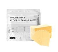 Multiple Effect The Floor Clean Tablets, 100/200 Piece Multi-Surface Floor Cleaning Tablets for Hardwood, Tile, Laminate & More (Yellow,100Pcs)
