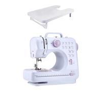 Multiple Electric Sewing Machine Desktop Table Overlock DIY Clothes Thick Sew 12 Stitches Adjustable Speed USB Charge Portable Flexible