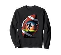 Multiple Exposure Art American Football Footballer Sweatshirt