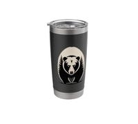 Multiple Exposure Bear Forest Wilderness Landscape Stainless Steel Insulated Tumbler