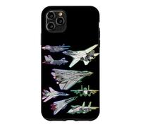 Multiple F-14 Tomcat Jet Fighters Full Spectrum Colorful Case for iPhone 11 Pro Max