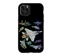 Multiple F-15 Eagle Jet Fighters Full Spectrum Case for iPhone 11 Pro