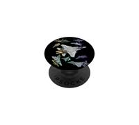 Multiple F-15 Eagle Jet Fighters Full Spectrum PopSockets Adhesive PopGrip