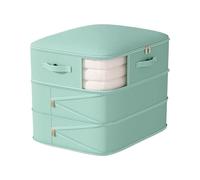 Multiple Family Member Storage Bags with Distinctive Color Coding and Oversized Viewing Window Organized Wardrobes Solution Silk Fabric Storage Organizers