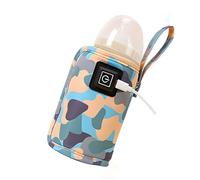 Multiple Functional Milk Powder Thawing Bag USB Charging Capability Fashion Ergonomic Shoulder Strap for Active Households USB Warmed Infant Bottle Bag