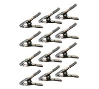 Multiple Functional Spring Loaded a Clamps Heavy Duty Clip Set Metal Iron Construction for Wood Greenhouse Projects Multiple Purpose Workshop Clamp