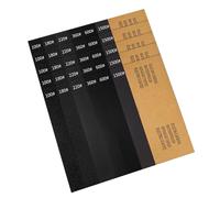 Multiple Grit 60-2000 Waterproof Sanding Paper Extended Durability Sandpaper for Jewelry Metal Wood Finishing Project Fine Polishing Sandpaper