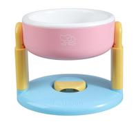 Multiple Height Dog Feeding Station With Feeders Bowl Features For Easy Cleaning Bright Color Ergonomic Pet Feeding Bowl