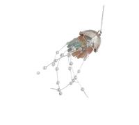 Multiple Layer Glittering Marine Creature Accessories Clear Resin Craft Charm for Handmade Jewelry Decoration Layered Glitter Resin Sea Animal Accessories