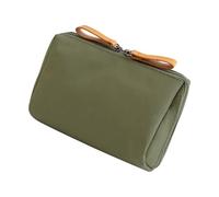 Multiple Layer Travel Makeup Bag Water Resistant Cosmetic Organizers for Everyday Use Items Storage Small Nylon Makeup Case