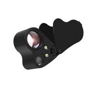 Multiple Magnification Inspector Anti-Fatigue Handle Aluminum Alloy Frame for Precise Evaluations Jewelry Loupe