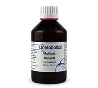 Multiple Mineral Liquid Complex 100ml | Trace Mineral Drops - Contains Potassium, Calcium, Magnesium, Zinc, Manganese, Selenium, Chromium, Molybdenum | Additive Free (250ml)