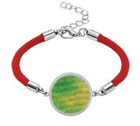 Multiple Music 5-le Staff Green Lucky Red String Bracelet Rope Bracelet Handmade