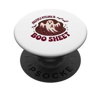 multiple myeloma Awareness Boo Sheet Funny Ghost Halloween PopSockets Adhesive PopGrip