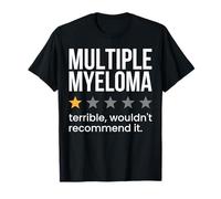 Multiple Myeloma One Star Rating Multiple Myeloma Awareness T-Shirt