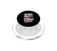 Multiple Myeloma You Picked The Wrong Chick Ribbon Fighter PopSockets PopGrip for MagSafe