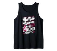 Multiple Myeloma You Picked The Wrong Chick Ribbon Fighter Tank Top