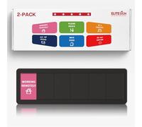 Multiple Office Door Sign Privacy - Do Not Disturb/Out of Office/In A Meeting/Back Soon/Working Remotely/Please Knock