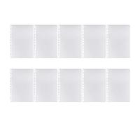 Multiple Pack Rimed Presentation Division Panes Field Glasses Hoop Binders and Academic Materials Green Clip Dividers Size