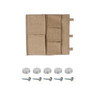 Multiple Pocket Wall Mount Storage Organizers Wall Mounted Storage Bag Cloth Bag For Space Saving In House Decluttering Tool