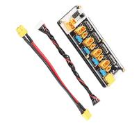 Multiple Port Battery Charger Board 40A XT60 XT30 Support 2-6S Cells 4-Way