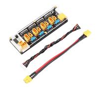 Multiple Port Battery Charging Board 40A XT60 XT30 2-6S Cells 4-Way Includes Features For Home Use