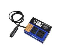 Multiple Port Vehicle Inverter Converter Adapter DC12V/24V To AC110V/220V Intelligent Charging Suitable For Car Trucks Truck Power Supply