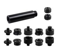 Multiple Purpose 13 Piece Metal Mic Adapter Set Sound Equipment Accessories Upgrades Ideal for Home Studios & Live Event Micr Stand Accessories