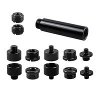Multiple Purpose 13 Piece Metal Mic Adapter Set Sound Equipment Accessories Upgrades Ideal for Home Studios & Live Event Studio Micr Stand Set